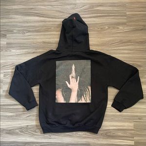 D6rkangel merch hoodie black